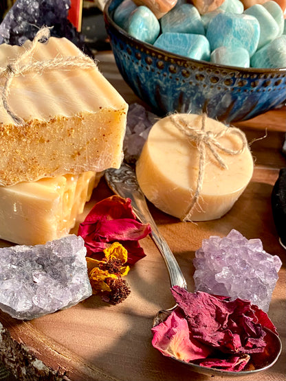 Organic Orange & Bee-Pollen Soap