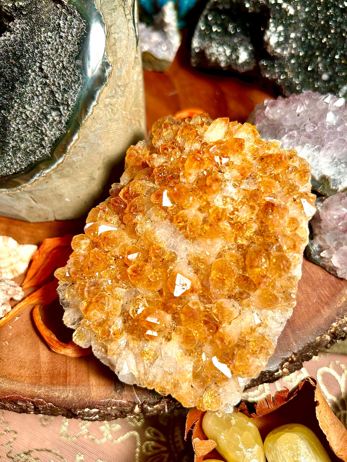 Citrine Druze #1