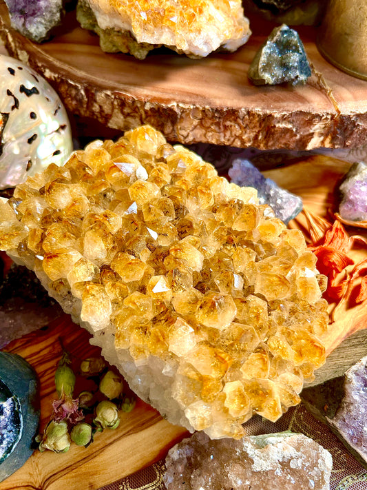 Citrine Druze #2