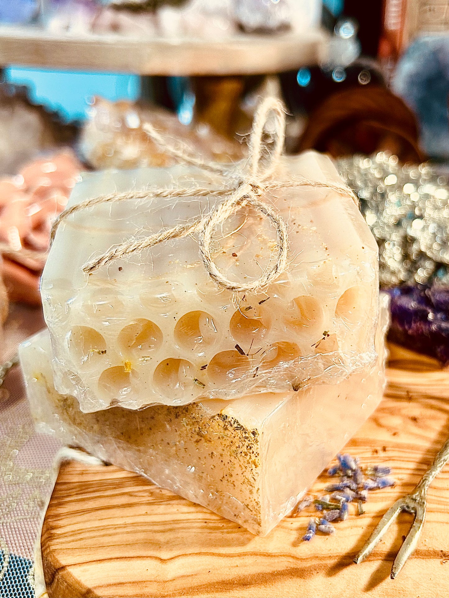 Organic Honey Lavender & Rosemary Soap