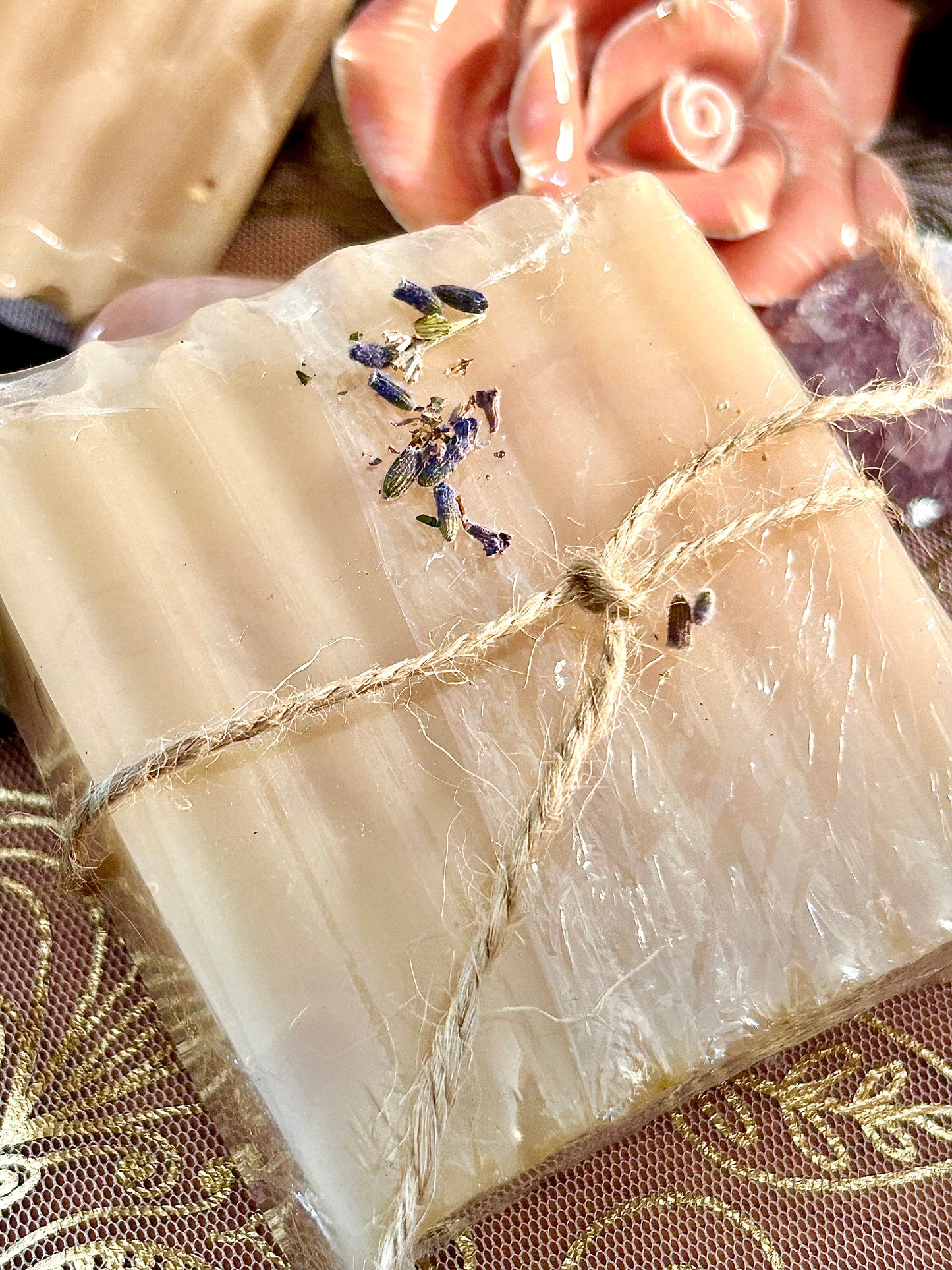 Organic Honey Lavender & Rosemary Soap