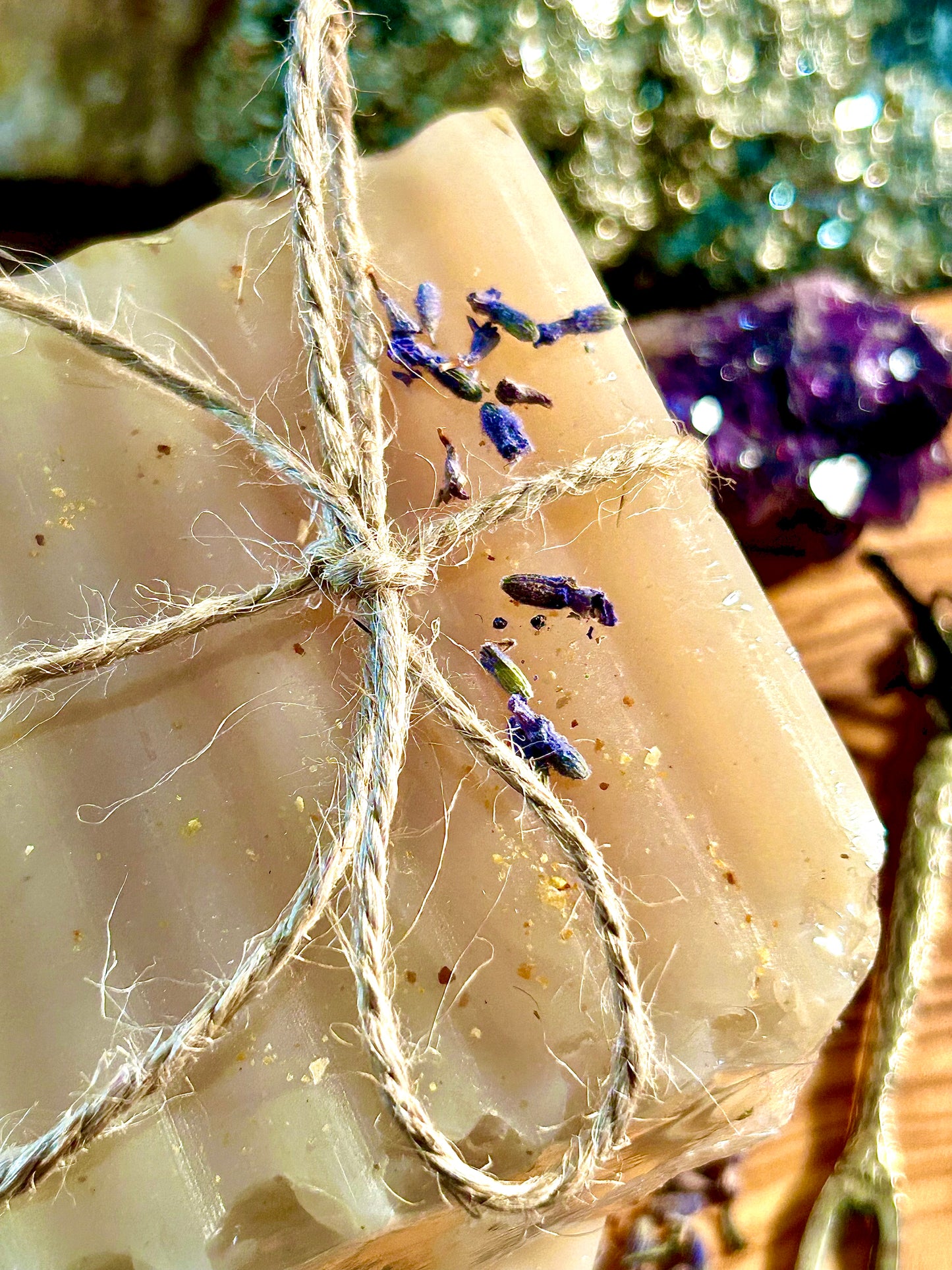 Organic Honey Lavender & Rosemary Soap