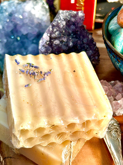 Organic Honey Lavender & Rosemary Soap