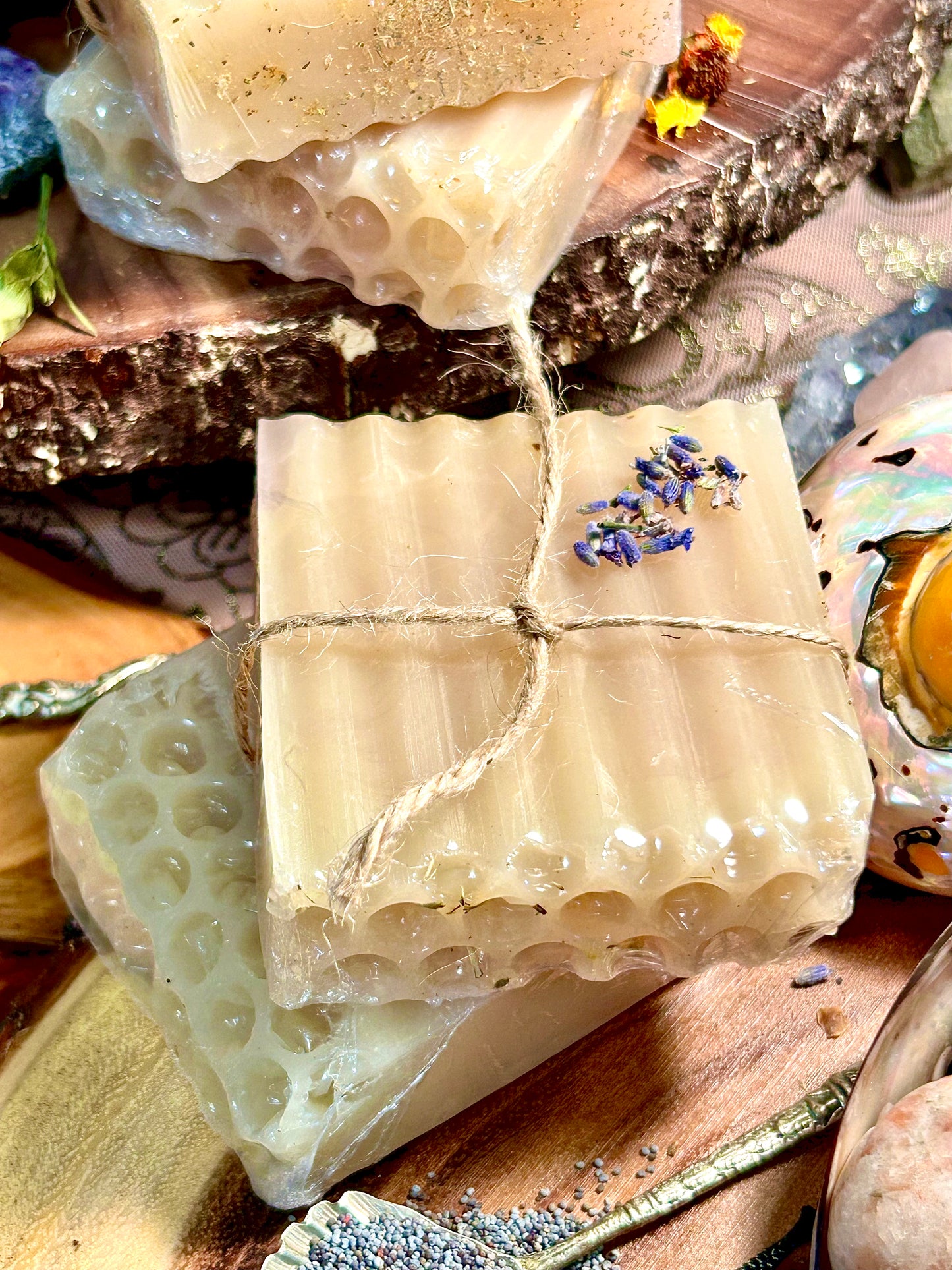 Organic Honey Lavender & Rosemary Soap