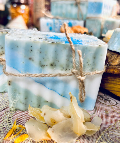 Organic Blueberry Tea & Coconut Soap