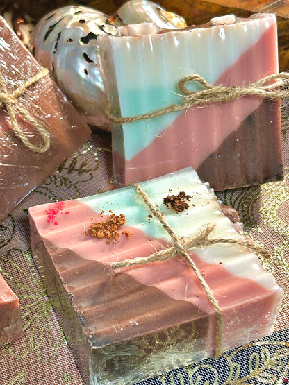 Organic Mocha Peppermint Soap