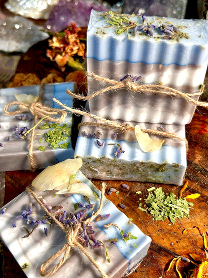 Organic Lavender & Spearmint Charcoal Soap